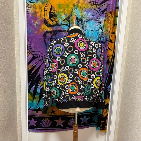 🌈 Amazing Colorful Vintage art jacket - Picture 6 of 12
